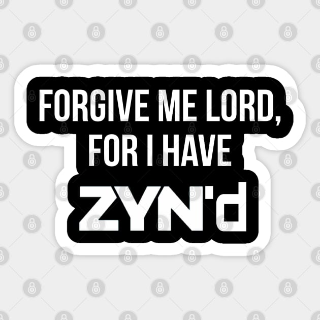 Zyn Sticker by SirDrinksALot